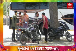 ભુજ શહેરમાં ધુળેટીની ઉજવણી અંગે ETV Bharatનું રિયાલિટી ચેક