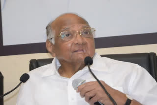 NCP chief Sharad Pawar Nationalist Congress Party leader Sharad Pawar in hospital சரத் பவார் சரத் பவார் மருத்துவமனையில் அனுமதி