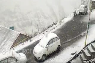 Alert sounded in Kullu due to snowfall warning