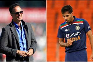 Michael Vaughan  Bhuvneshwar Kumar  team India  india vs england  jonny bairstow  ഭുവനേശ്വര്‍ കുമാര്‍  മെെക്കള്‍ വോണ്‍  ജോണി ബെയർ‌സ്റ്റോ  'മാൻ ഓഫ് ദി സീരീസ്'