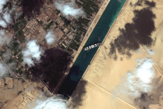 Ever green Ship in Suez Canal