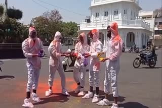 madhya pradesh holi celebration, మధ్యప్రదేశ్​లో హోలీ సంబరాలు