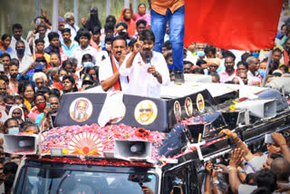 UDHAYANIDHI STALIN CAMPAIGN, UDHAYANIDHI STALIN CAMPAIGN AT NAMAKKAL, திமுக இளைஞரணி செயலாளர் உதயநிதி ஸ்டாலின்