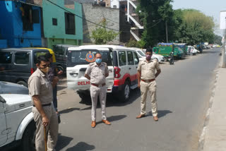 Tight security arrangements in Ambedkar Nagar police station on occasion of Holi