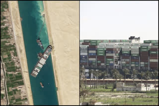 Giant container ship that blocked Suez Canal set free