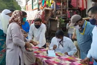 NMC and police impose toll on peoples for entry in vegetable markets