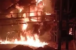 Fire breaks out at paper mill in UP