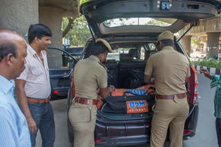 Five crore rupees confiscated by Election Flying squad across Chennai yesterday