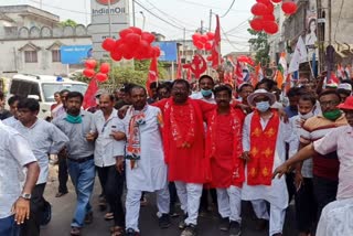 সংযুক্ত মোর্চার চার প্রার্থী মনোনয়নপত্র জমা