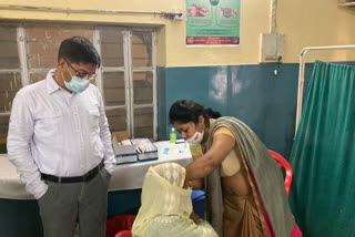 बूंदी की ताजा हिंदी खबरें, Vaccination of people over 45 years of age in bundi