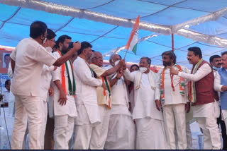 Congress leaders by-election Campaign