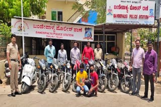 two interstate bike thieves arrested in Bangalore