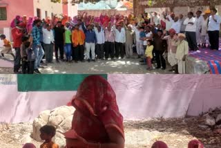 भरतपुर न्यूज  होली मिलन समारोह  धुलेंड़ी  Holi get together  Bharatpur News  deeg news  Holi affection meeting in Berar  Liquor detainee  Rajsamand News