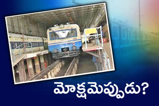 MMTS trains stopped since one year with lockdown