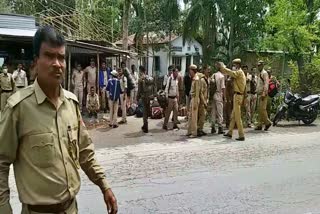 heated situation at mangaldoi police reserve area