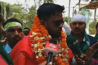 pipili byelection campaign started by BJD Candidate Rudrapratap maharathy