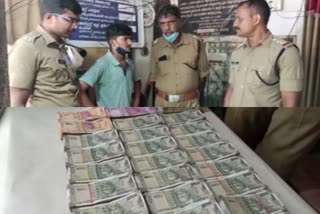 Rs 23 lakh seized for trying to smuggle  അനധികൃതമായി കടത്താൻ ശ്രമിച്ച 23 ലക്ഷം രൂപ പിടികൂടി  അനധികൃത പണം കടത്തൽ  കള്ളപണം പിടികൂടി  കള്ളപ്പണം  smuggling  തിരുവനന്തപുരം  തിരുവനന്തപുരം കള്ളപ്പണം  thiruvananthapuram smuggling  എക്‌സൈസ് വകുപ്പ്  excise department