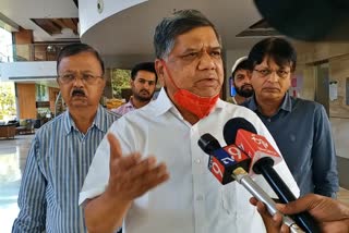 Minister jagadish Shettar