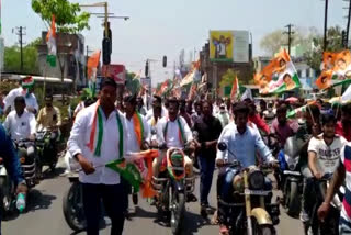 bike rally for coach factory, kazipet bike rally