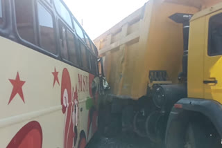 bus window in khandwa