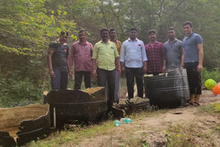 கள்ளச்சாராயம் அழிப்பு