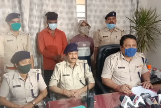 Two robbers arrested in Ranchi, Sadar DSP informed the press conference