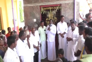 ஜிகே மணி பரப்புரை