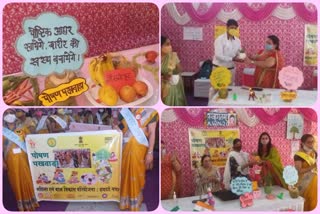 Program end of nutrition fortnight in delhi