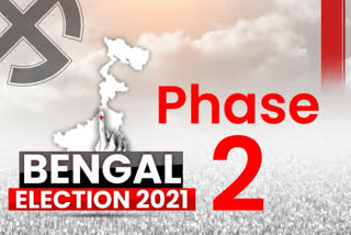 Polling begins for 30 seats in second phase of Bengal  bengal elections  ബംഗാളിൽ രണ്ടാം ഘട്ട തെരഞ്ഞെടുപ്പിന് ആരംഭമായി  കൊൽക്കത്ത