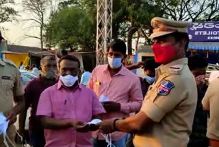 masks distribution in mulugu