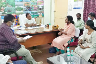 Horticulture Director Loka Venkatarami Reddy, Beekeeping