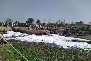 boy fell in Swarnarekha river in Namkum
