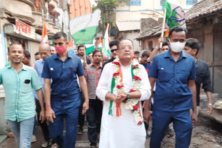 congress candidate mohd mukhtar election campaign in kolkata port assembly