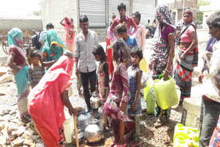 lack of water in Kota, drinking water problem in nayagaon Aavli Rojhadi