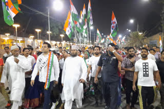 tmc candidate firhad hakim road show in kolkata port