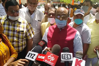 bjp protest at jantar mantar in delhi