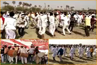 gair dance,  gair dance in rajasthan