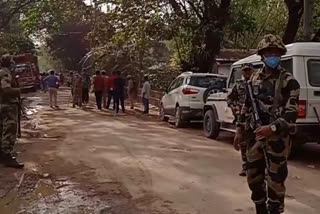 violence erupted in pachim govindapur under katigorah constituency