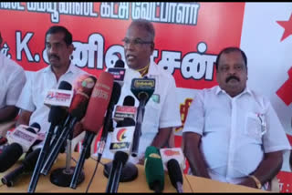 மார்க்சிஸ்ட் கம்யூனிஸ்ட் கட்சியின் மாநில செயலாளர் பாலகிருஷ்ணன் பேட்டி