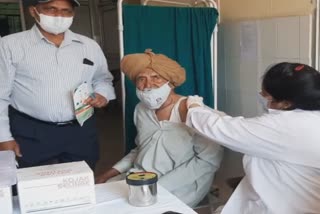 corona vaccination in muzaffarnagar