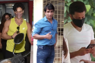 WATCH: Tiger Shroff, Sonu Sood and Riteish Deshmukh spotted