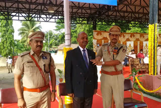 Police flag day in Shivamogga