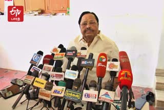 duraimurugan talks about the IT raid on Sabarisan's house