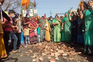 Women joined the farmer strike