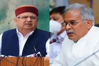 Raman Singh targeted Bhupesh Baghel for increasing Corona cases in Chhattisgarh