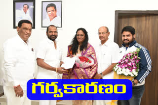 Minister Srinivas Goud,  Goli Shyamala, hyderabad