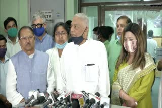 TMC delegation led by Yashwant Sinha complains to EC of `partisan behavior' by central forces