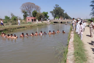 rohtak bike fell canal