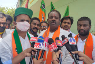 BJP Padayatra in Lingojiguda Division