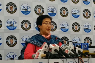 AAP MLA Atishi appealed to people of Delhi aboutrising corona virus
